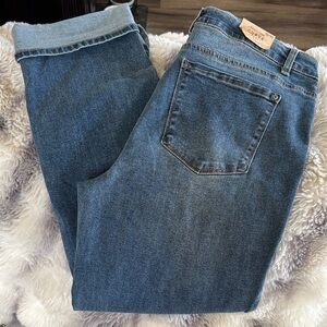 Classic Denim Straight Leg Jeans